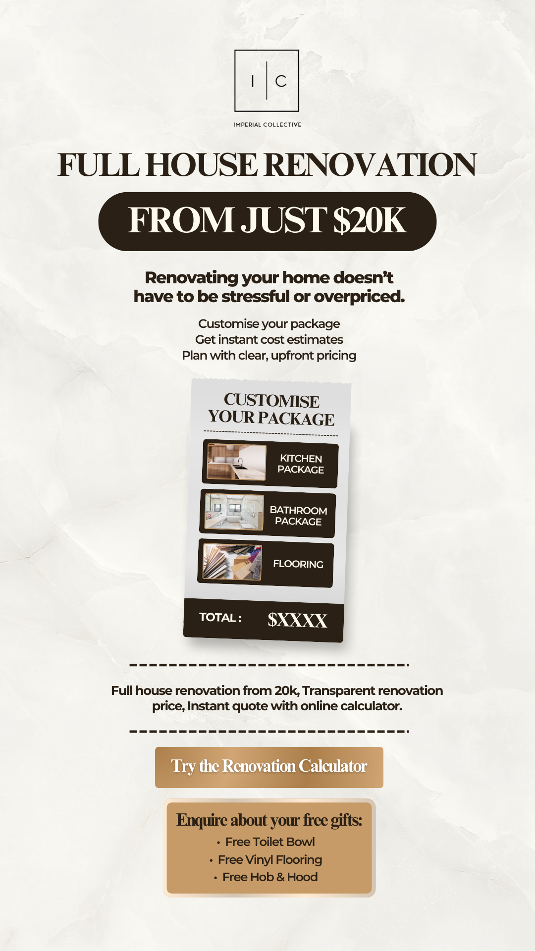 Imperial Collective Facebook ad from Nov 26, 2025