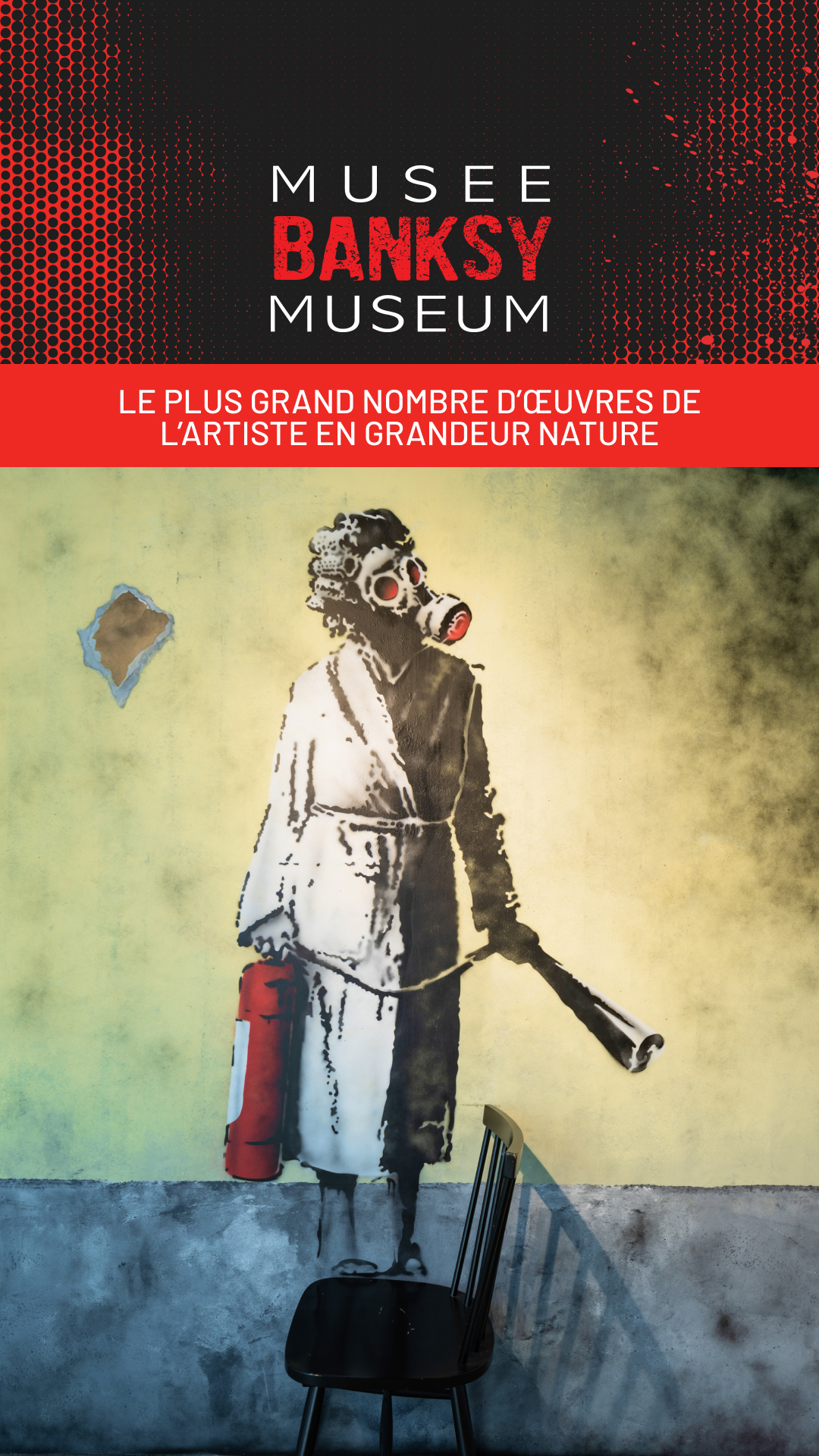 Musée Banksy Paris Facebook ad
