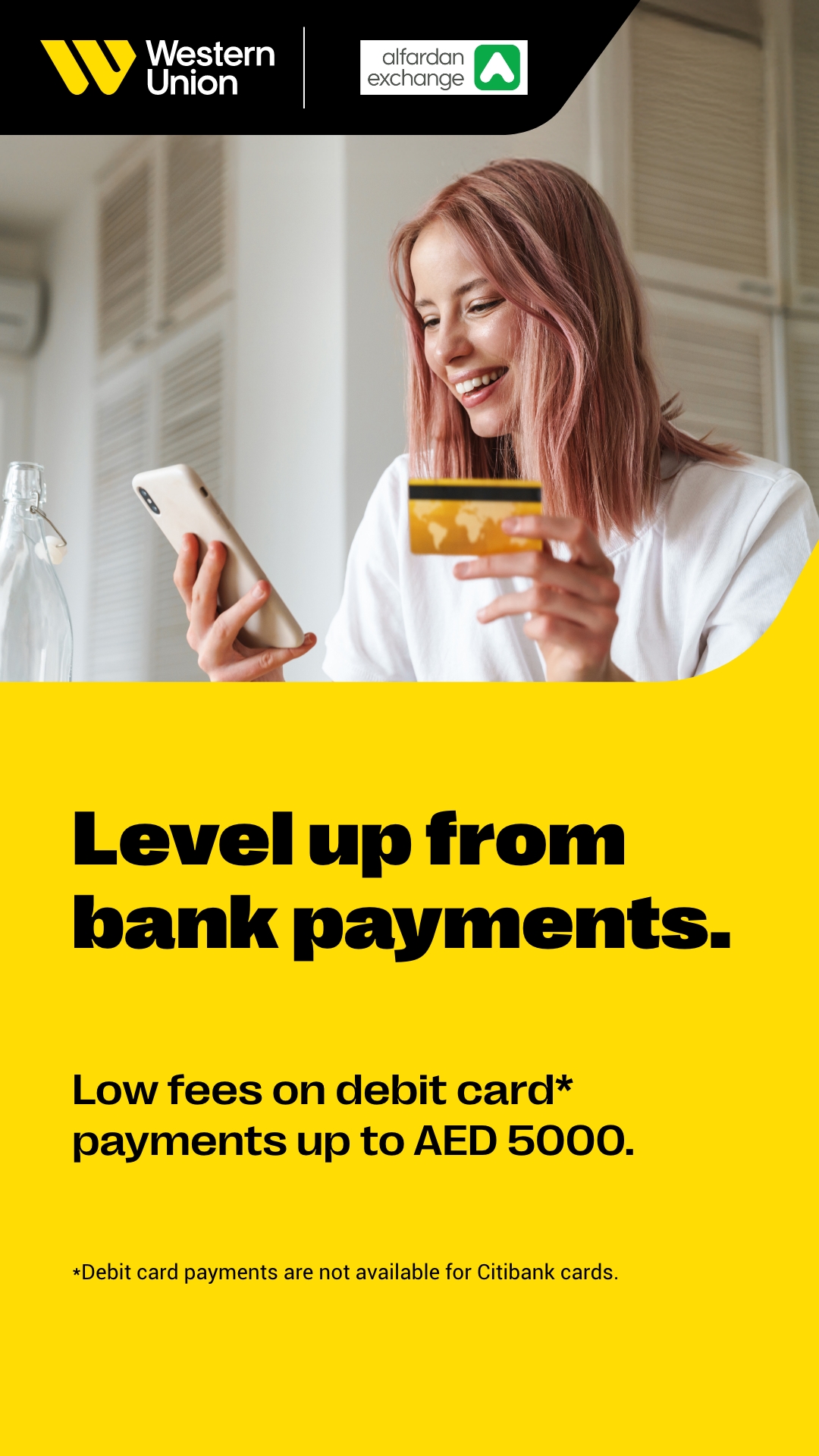 Western Union Facebook ad