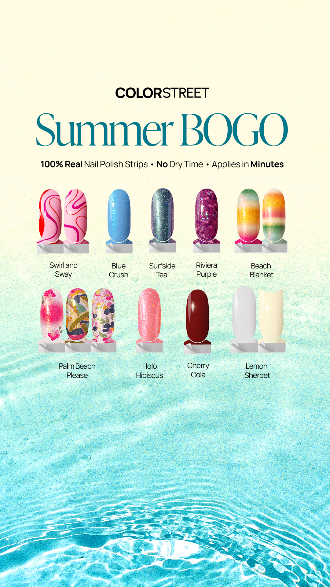 Color Street Facebook ad from Aug 3, 2026