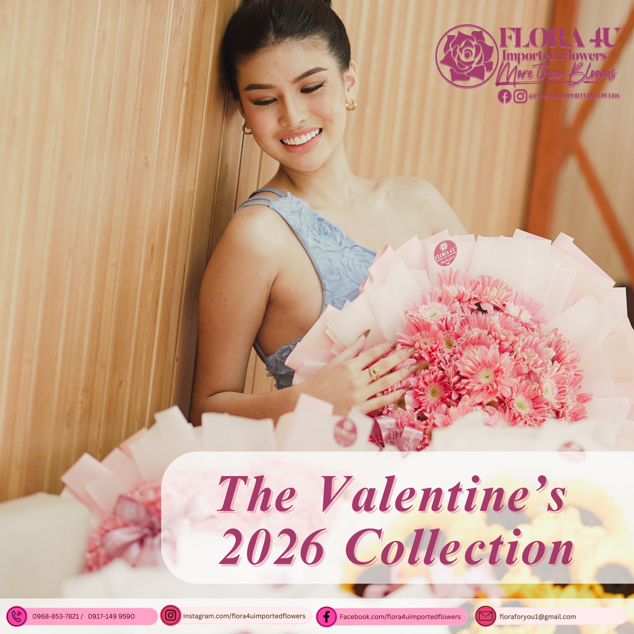 Flora 4U Imported Flowers Facebook ad: 𝐂𝐞𝐥𝐞𝐛𝐫𝐚𝐭𝐞 𝐥𝐨𝐯𝐞 𝐲𝐨𝐮𝐫 𝐰𝐚𝐲, 𝐭𝐡𝐢𝐬…