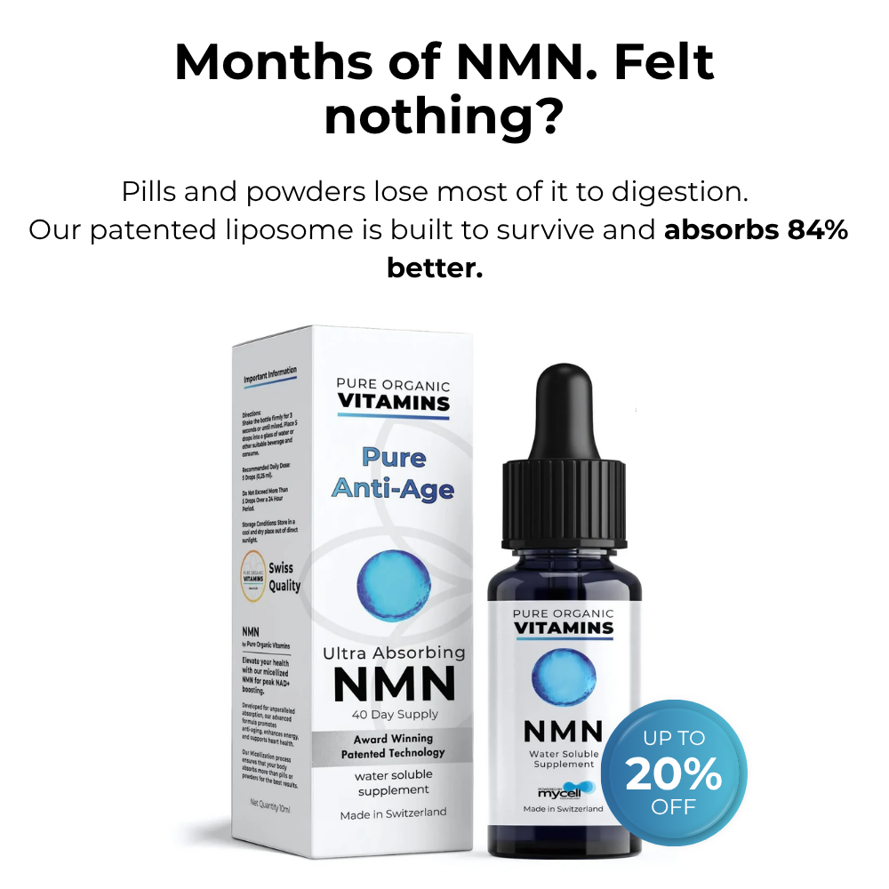 Pure Organic Vitamins Facebook ad