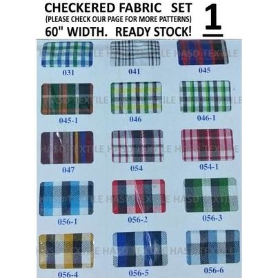 HASD Textile Trading Facebook ad: Multicolor Checkered Available Wholesale and Retail!