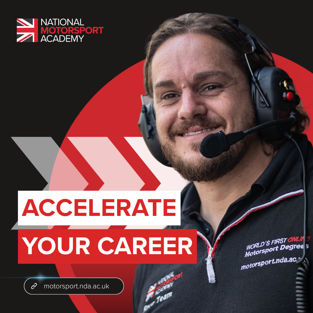National Motorsport Academy Facebook ad