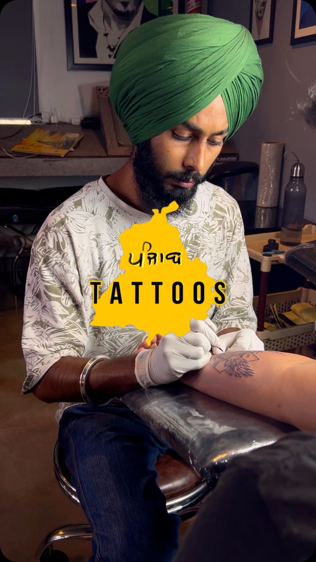 Punjab Tattoos Facebook ad: Pro Tattoo Course in 8000rs pr Month /…