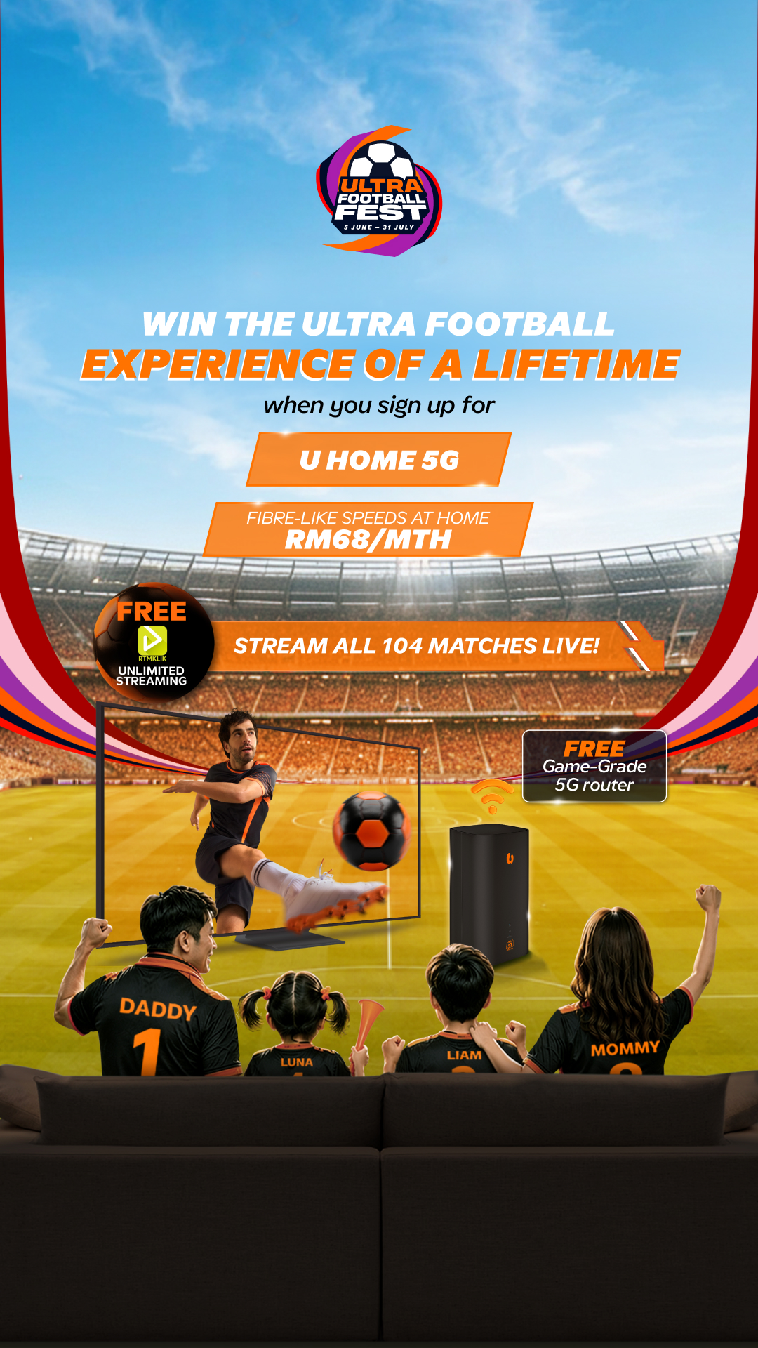 U Mobile Facebook ad