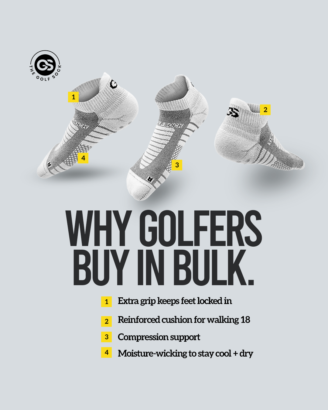 The Golf Sock Facebook ad: 100+ 5 Reviews