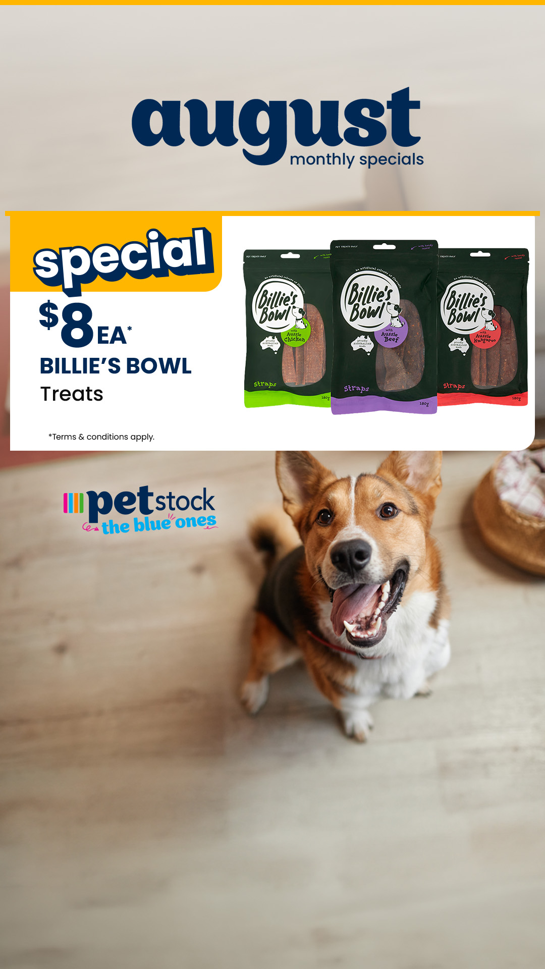 Petstock Facebook ad