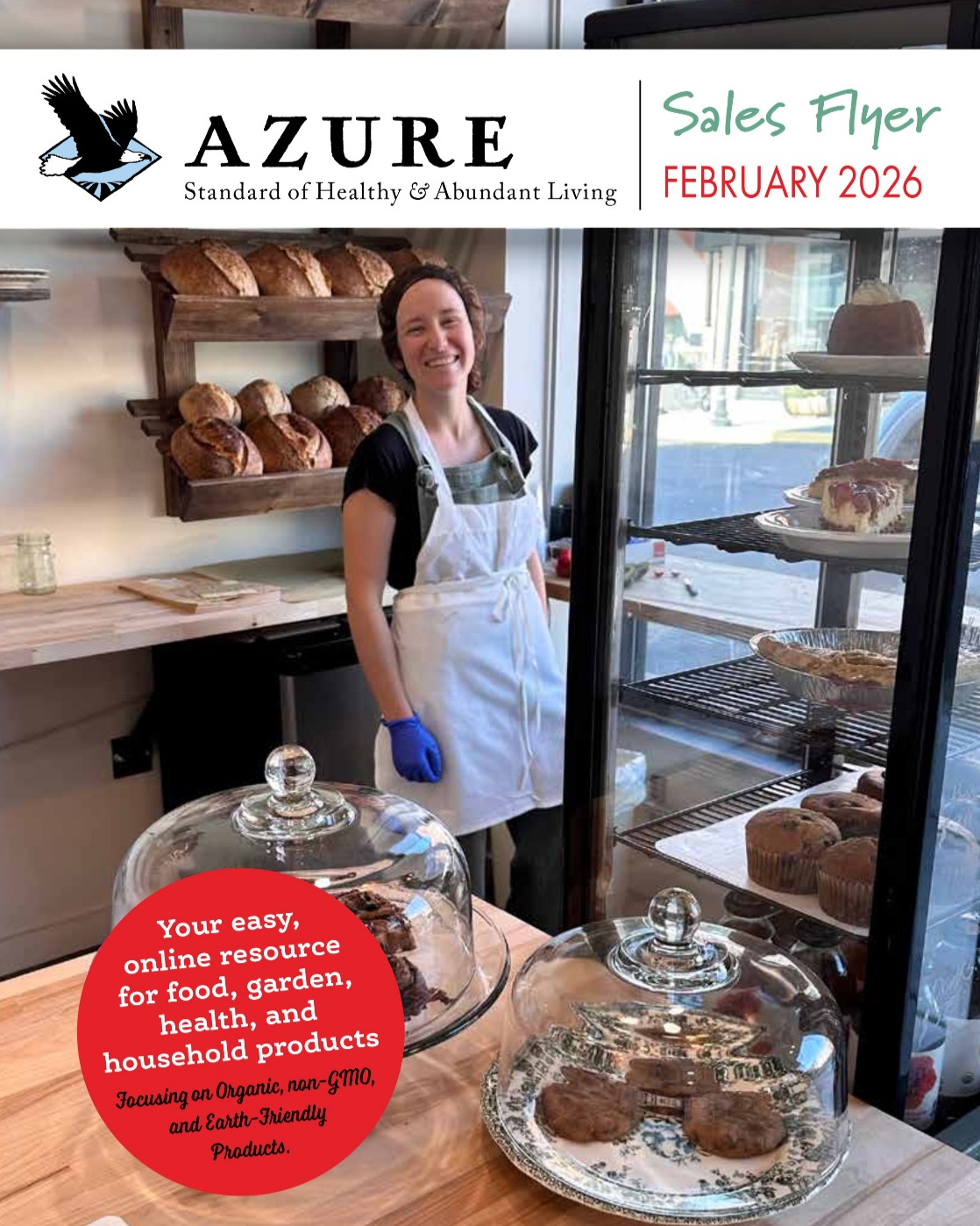 Azure Standard Facebook ad: February Sales Flyer is here!