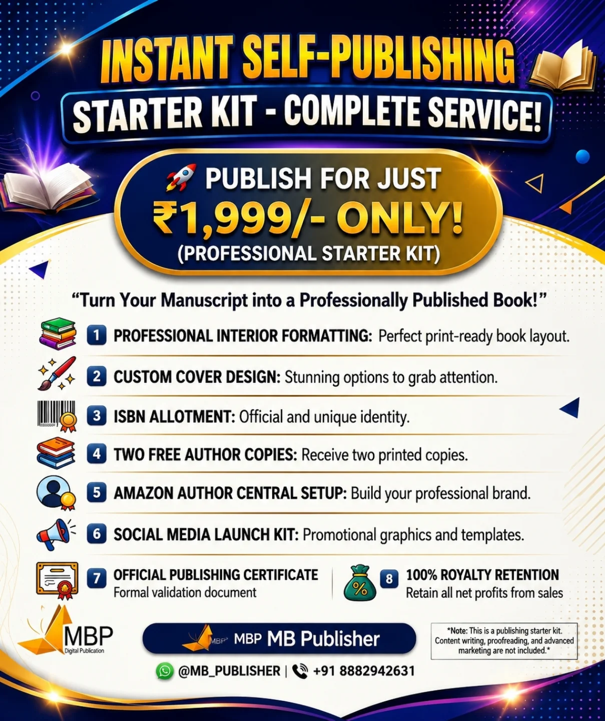 mbp_publishers Facebook ad: BECOME A PUBLISHED AUTHOR!.