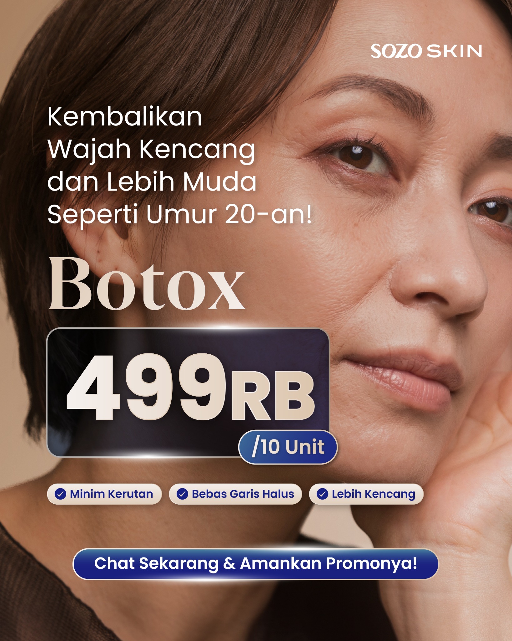 Sozo Skin Clinic Facebook ad