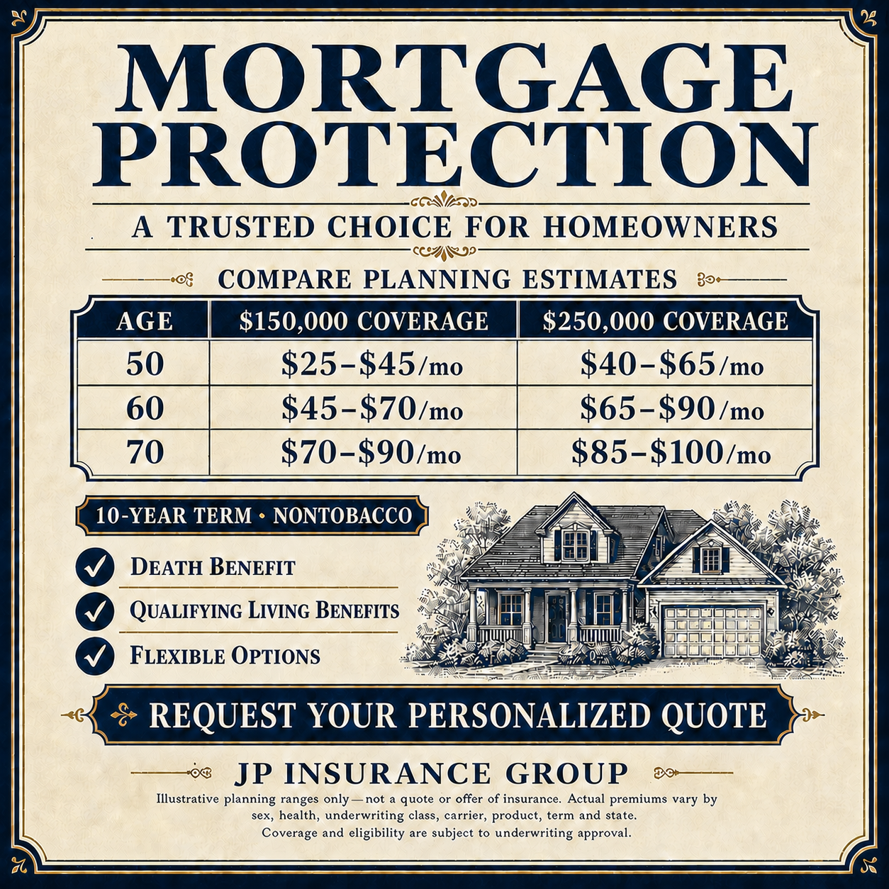 JP Insurance Group Facebook ad