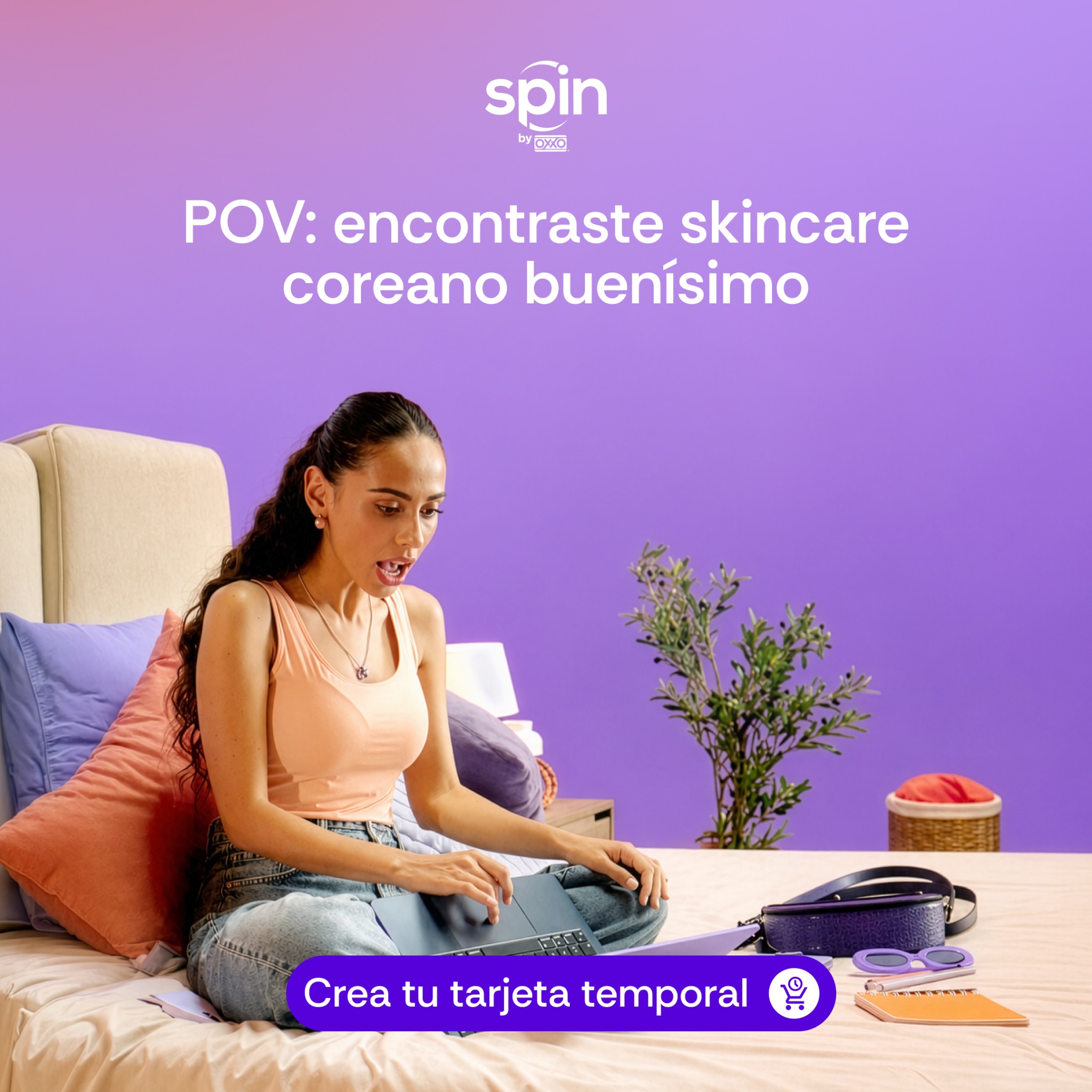 Spin by OXXO Facebook ad: Spin by OXXO-Tu Cuenta Digital