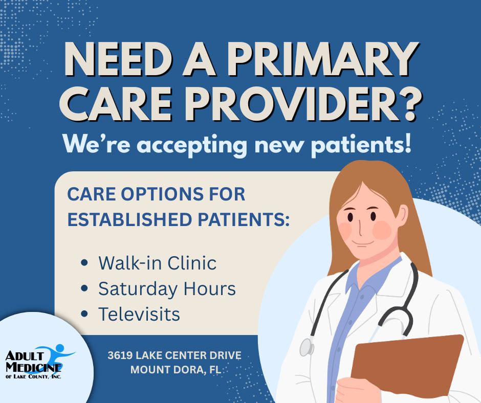 Adult Medicine of Lake County Facebook ad: Patient Portal Login Page