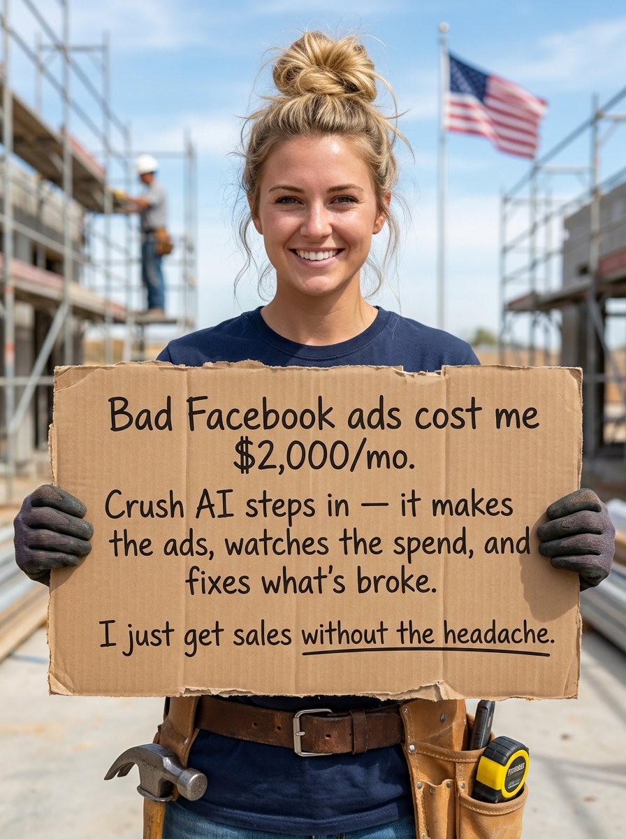 trycrush.ai Facebook ad