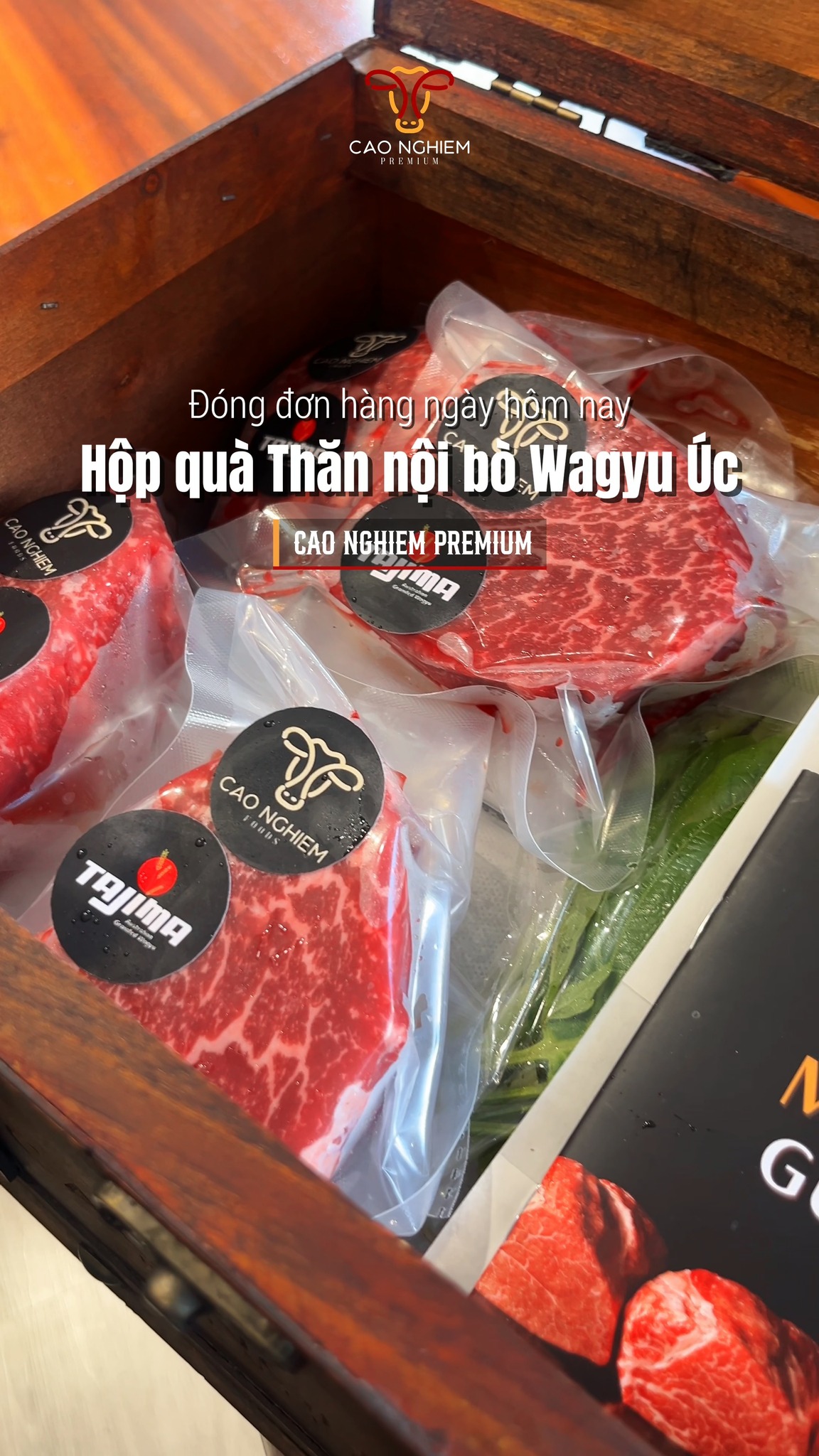 Cao Nghiem Butcher Shop - Thịt bò Úc tươi, Wagyu Nhật A5 Facebook ad: Đơn hàng Tenderloin (Thăn nội) Thịt Bò Wagyu…