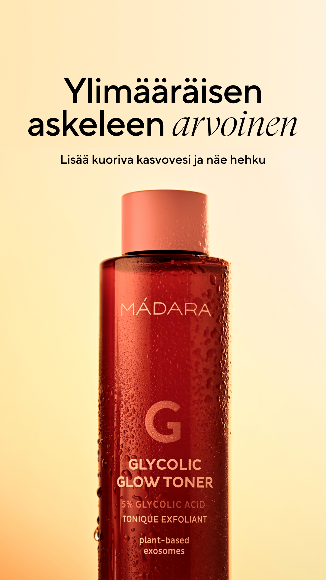 Mádara Organic Skincare Facebook ad