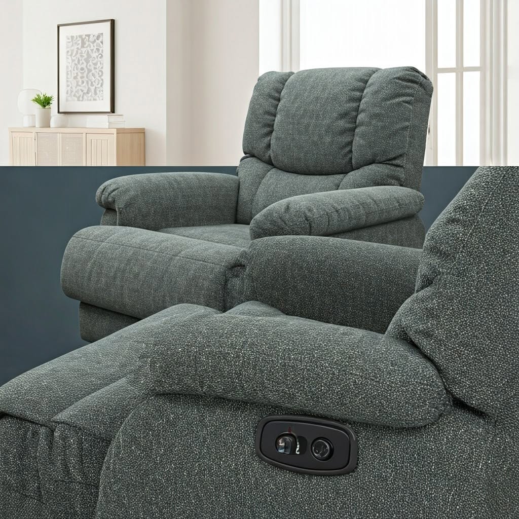 Tether Reads Dune Facebook ad: Recliner Chairs For Elderly UK.