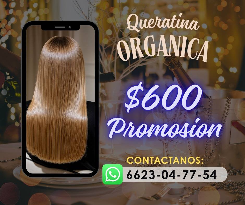 ProAlisser Queratina Hmo Facebook ad: PROMOCIÓN $600