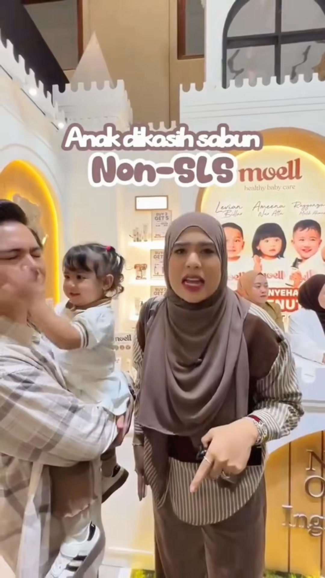 Moell.id Facebook ad: Sabun Anak Dengan Microbiome Ya Cuma Moell