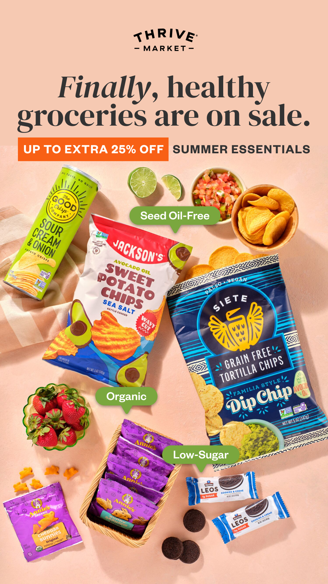 Thrive Market Facebook ad