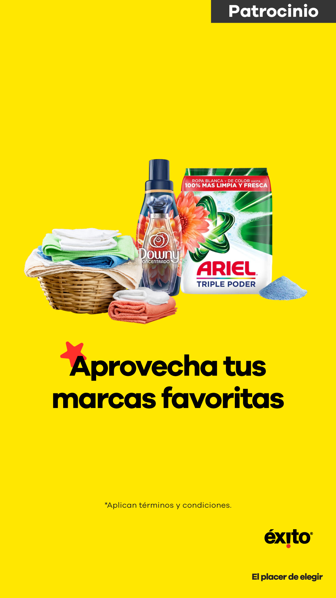 Éxito Facebook ad