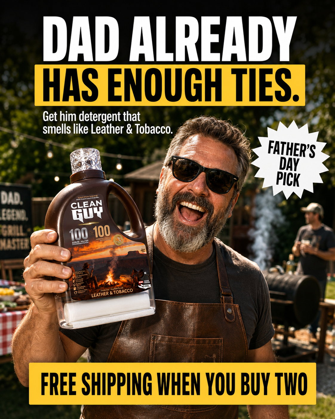 Clean Guy Facebook ad