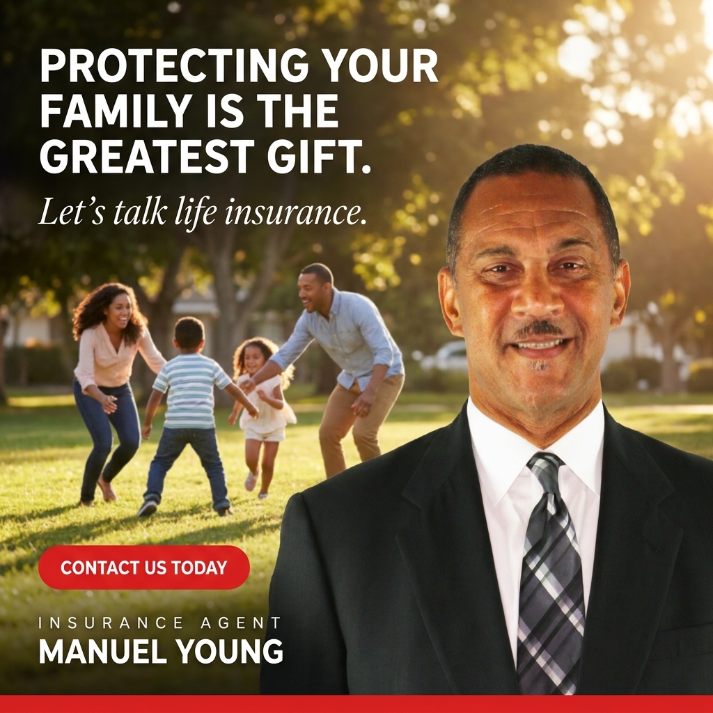 Manuel Young-State Farm Agent Facebook ad