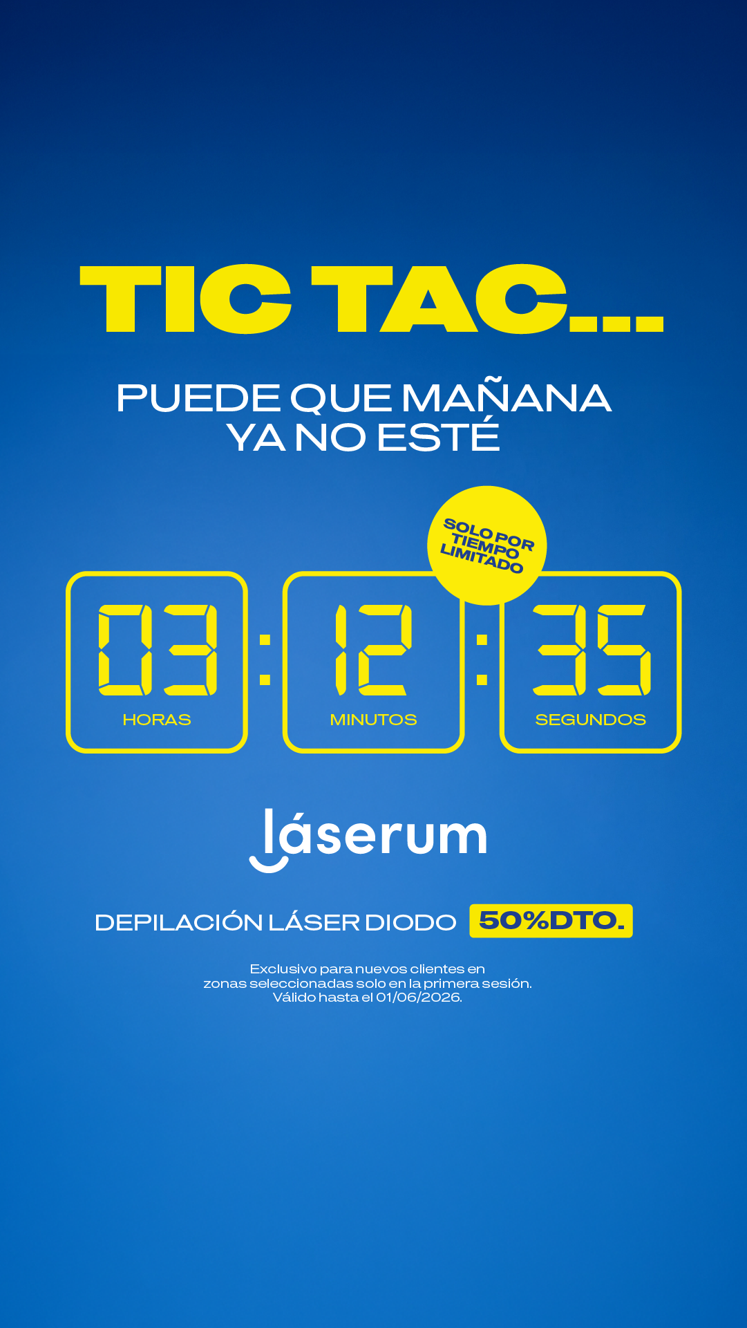 Láserum Facebook ad