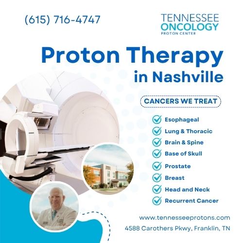 Tennessee Oncology Proton Facebook ad from Oct 27, 2025