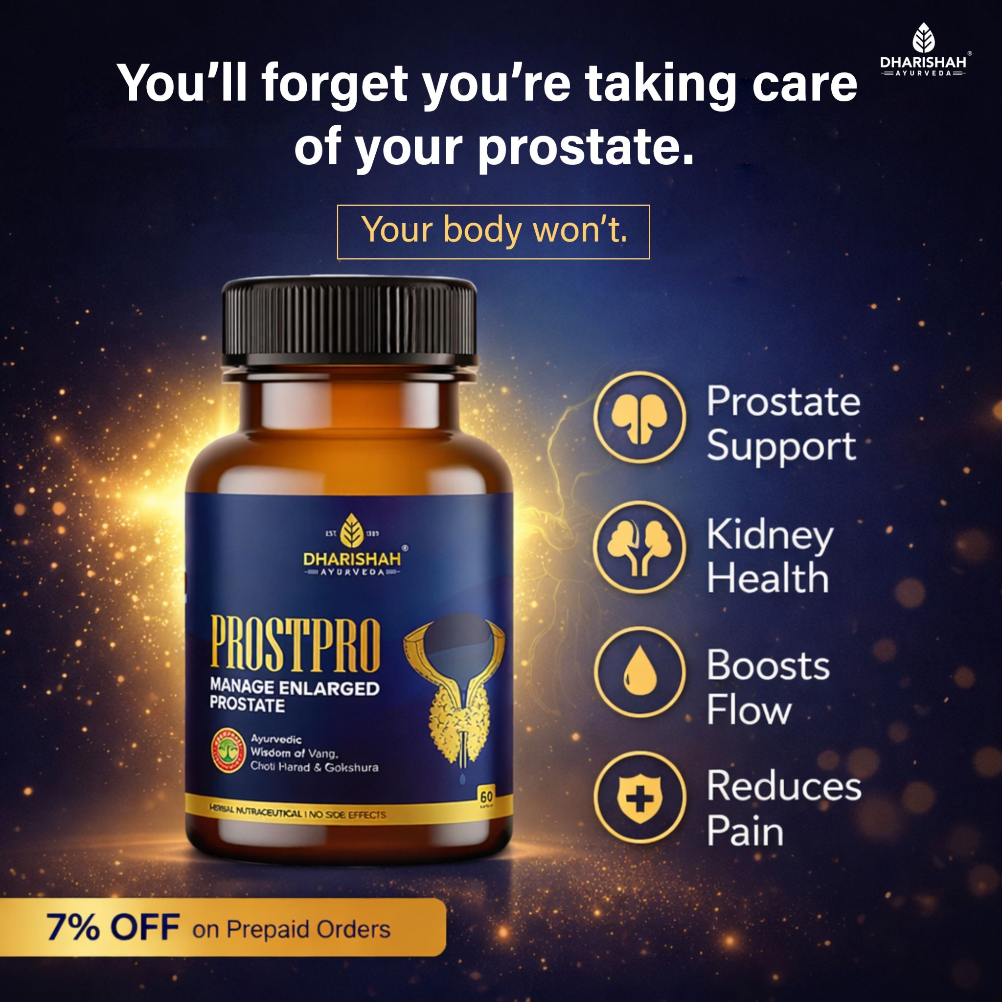 Dharishah Ayurveda Facebook ad