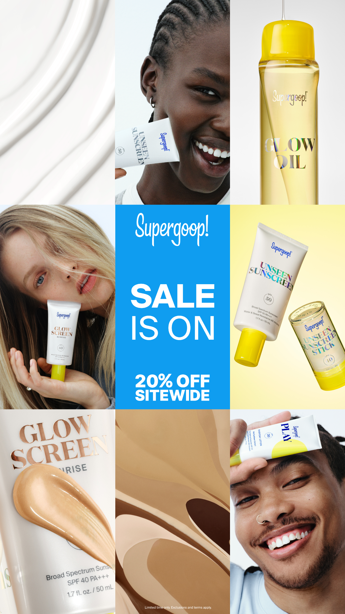 Supergoop Facebook ad