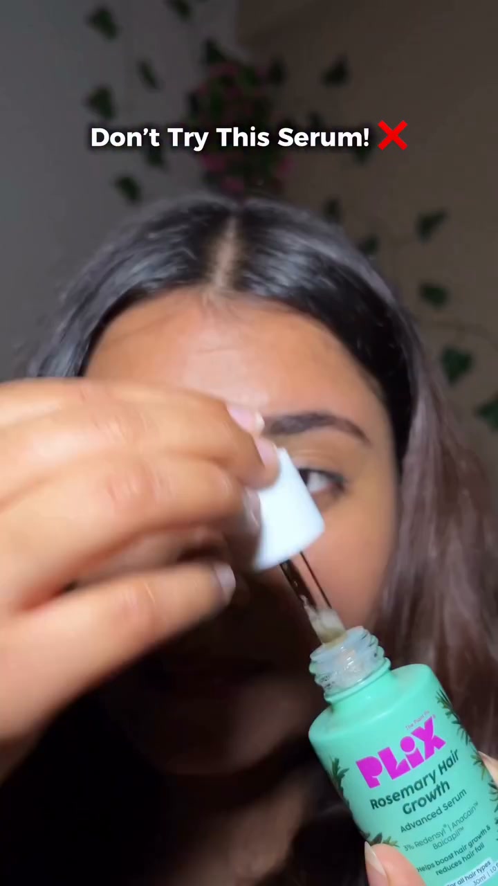 Plix Facebook ad: Rs. 699 | Plix Rosemary Hair Serum