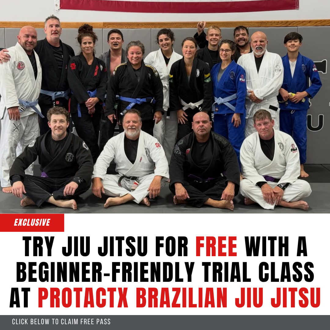 Protactx Brazilian Jiu Jitsu Facebook ad: Try Jiu Jitsu For Free