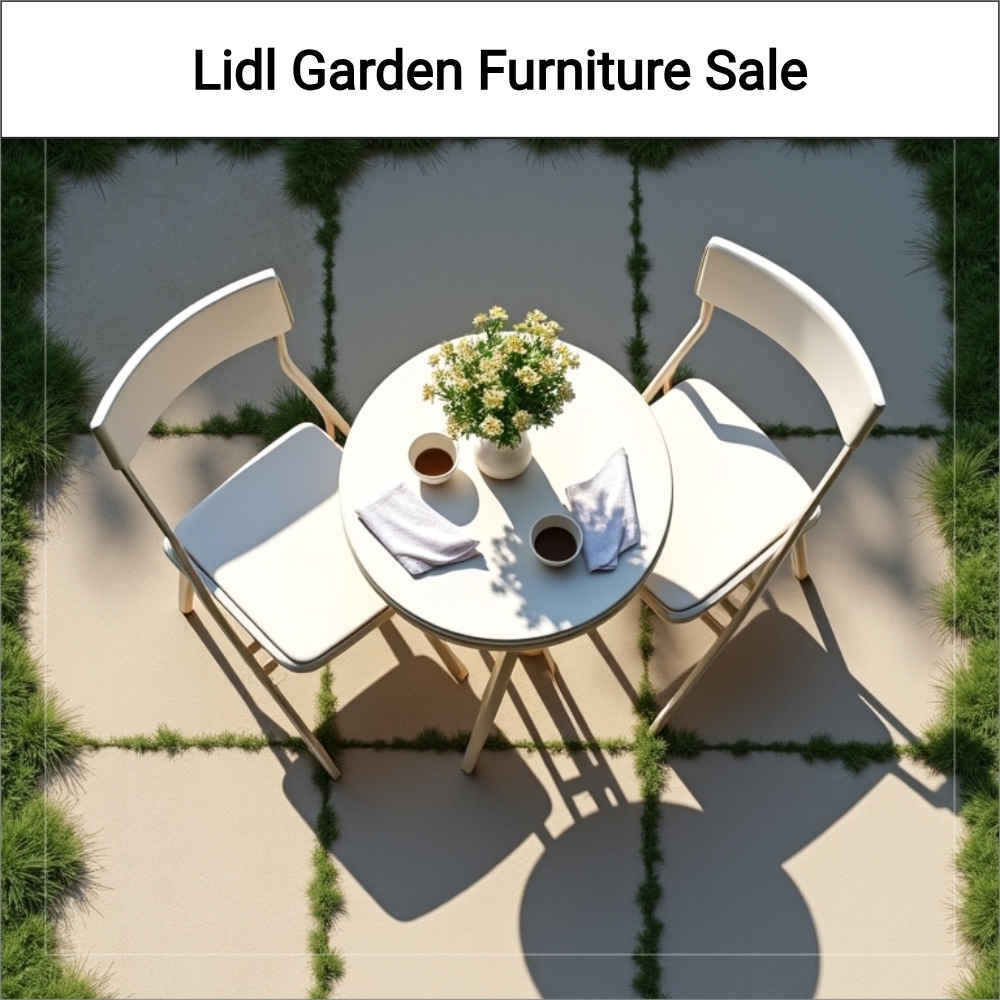 Alacer Reads Sync Facebook ad: Lidl Garden Furniture Sale.