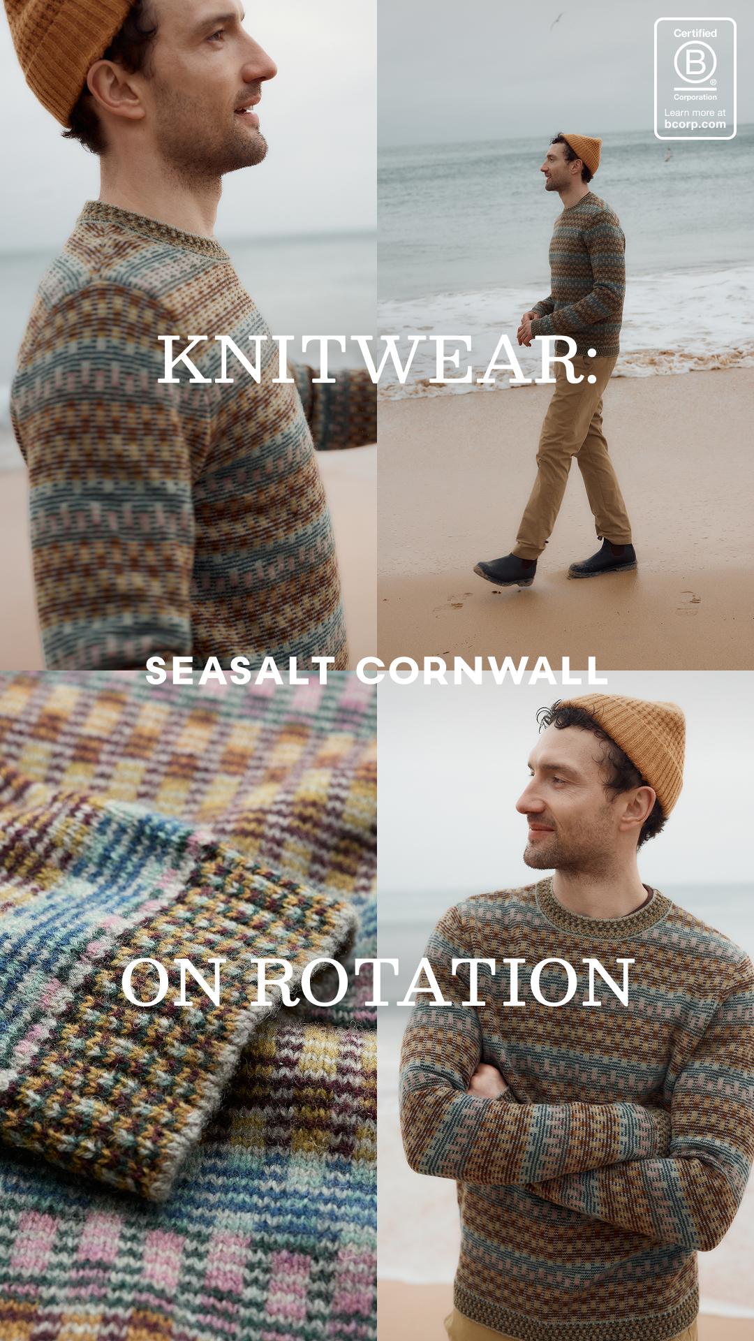 Seasalt Cornwall Facebook ad: Knitwear Season