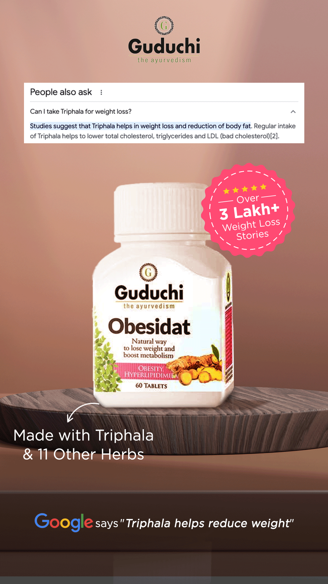 Guduchi "The Ayurvedism" Facebook ad