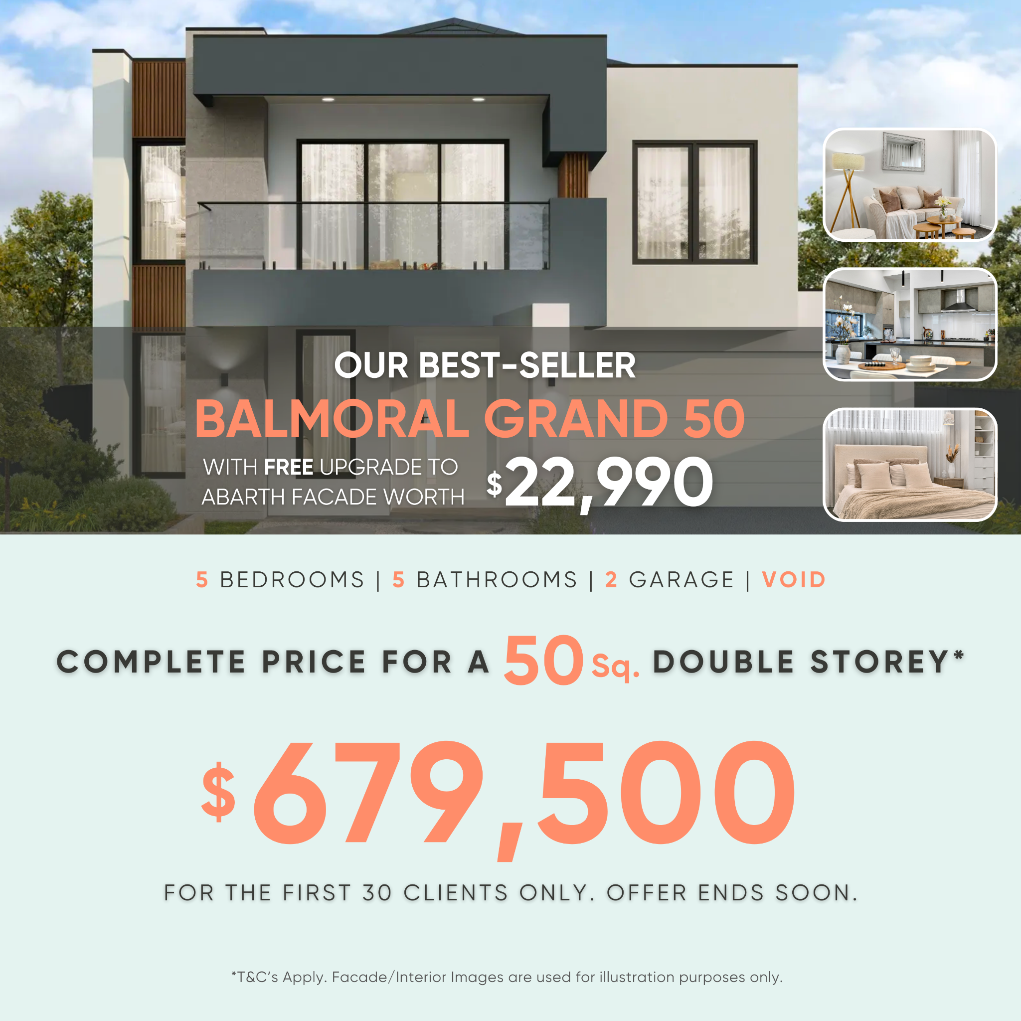 Ridgewater Homes Facebook ad