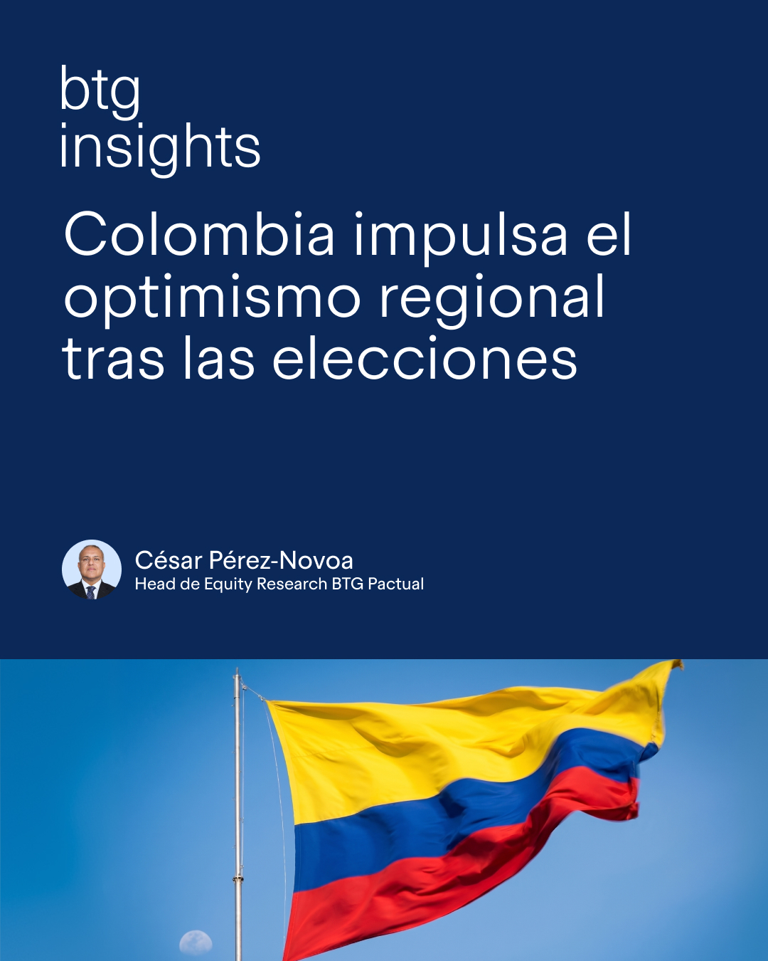 BTG Pactual Chile Facebook ad