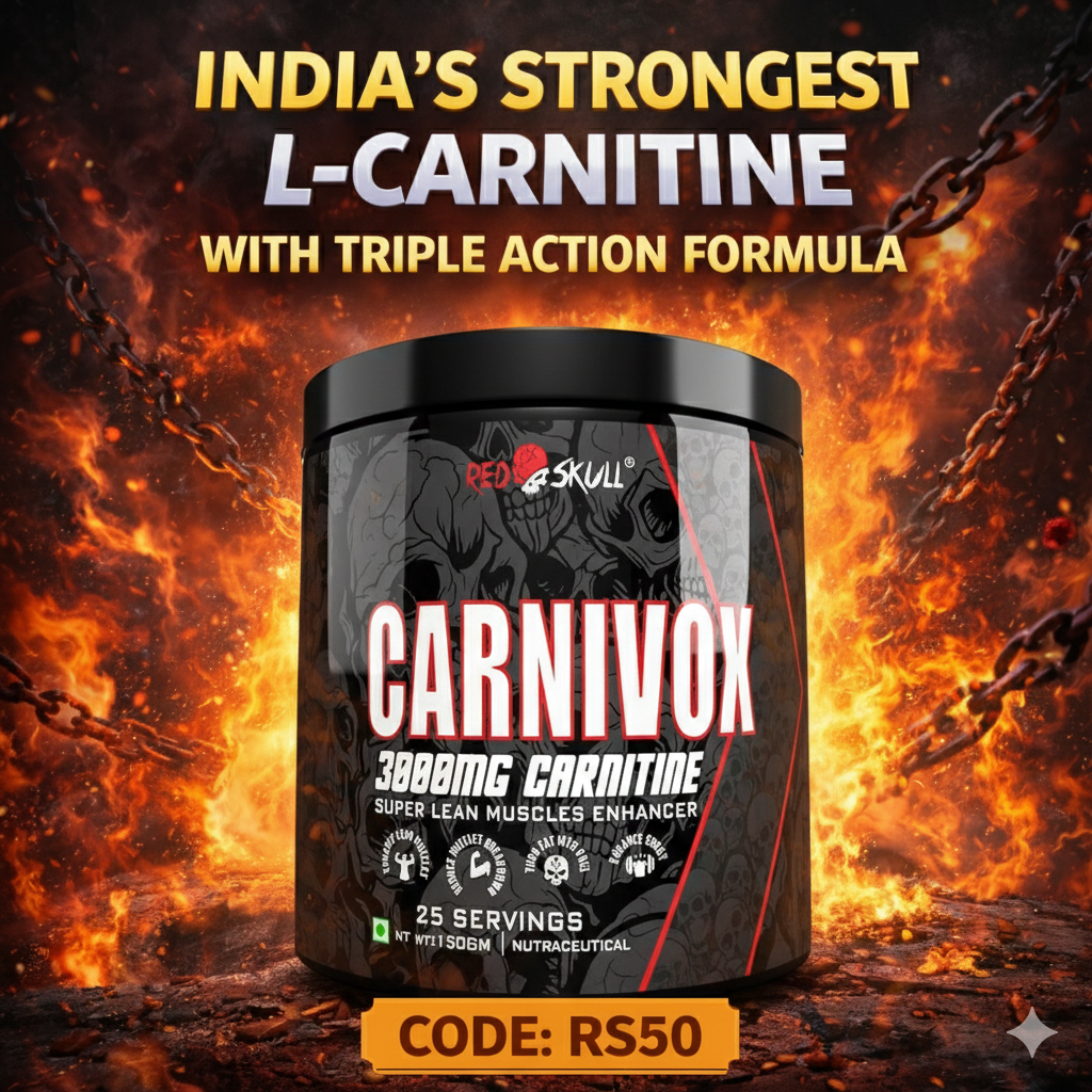 Redskull nutrition Facebook ad