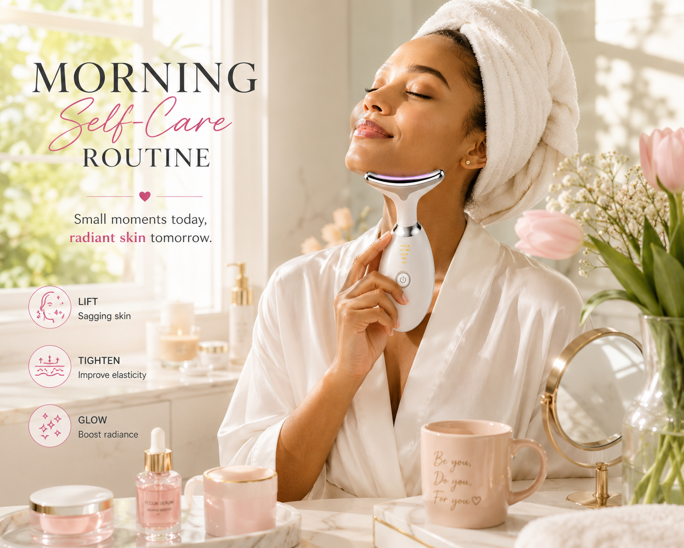 Divine Glow Beauty Facebook ad