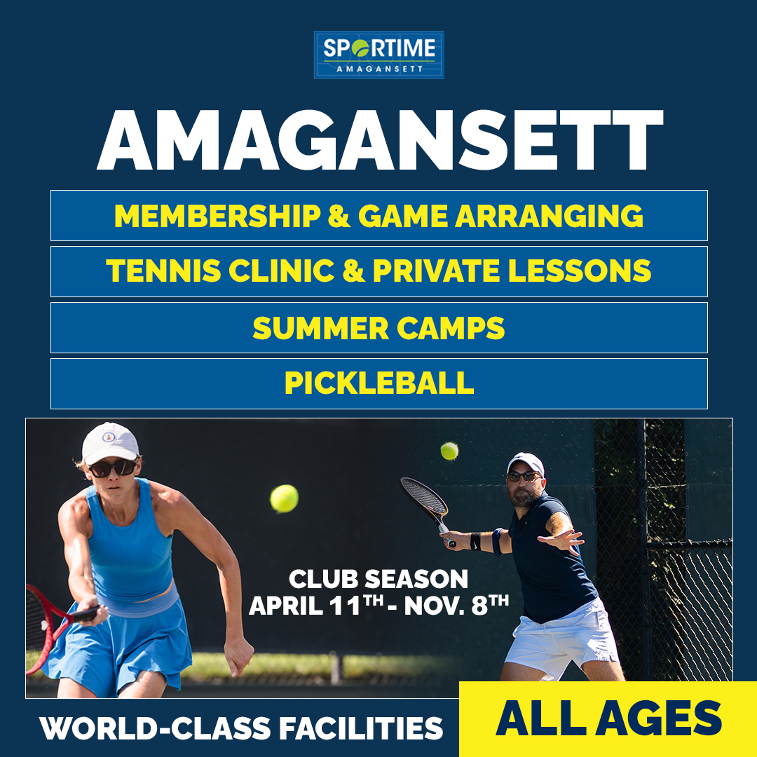 Sportime Amagansett Facebook ad: Play All Summer at SPORTIME Amagansett