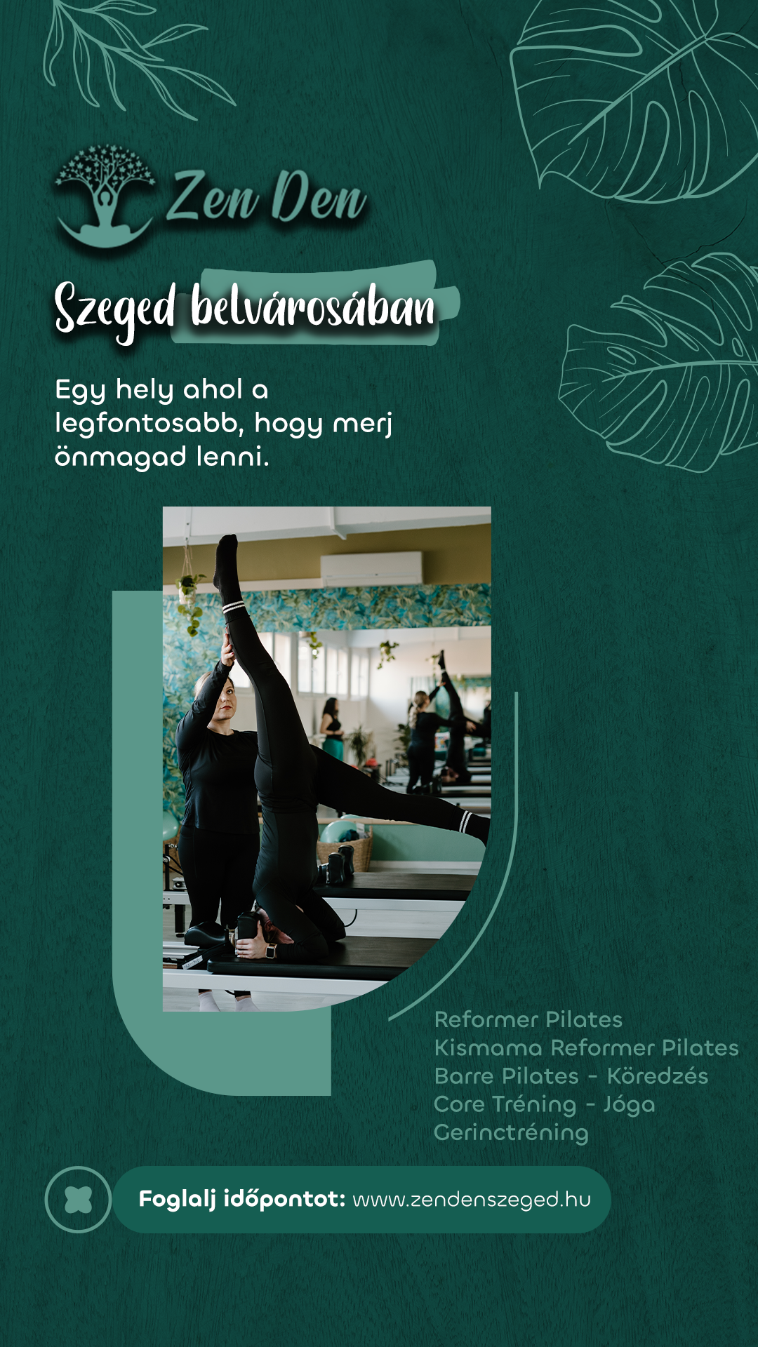 Zen Den Pilates Szeged Facebook ad