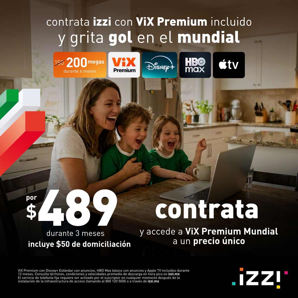 izzi telecom Facebook ad