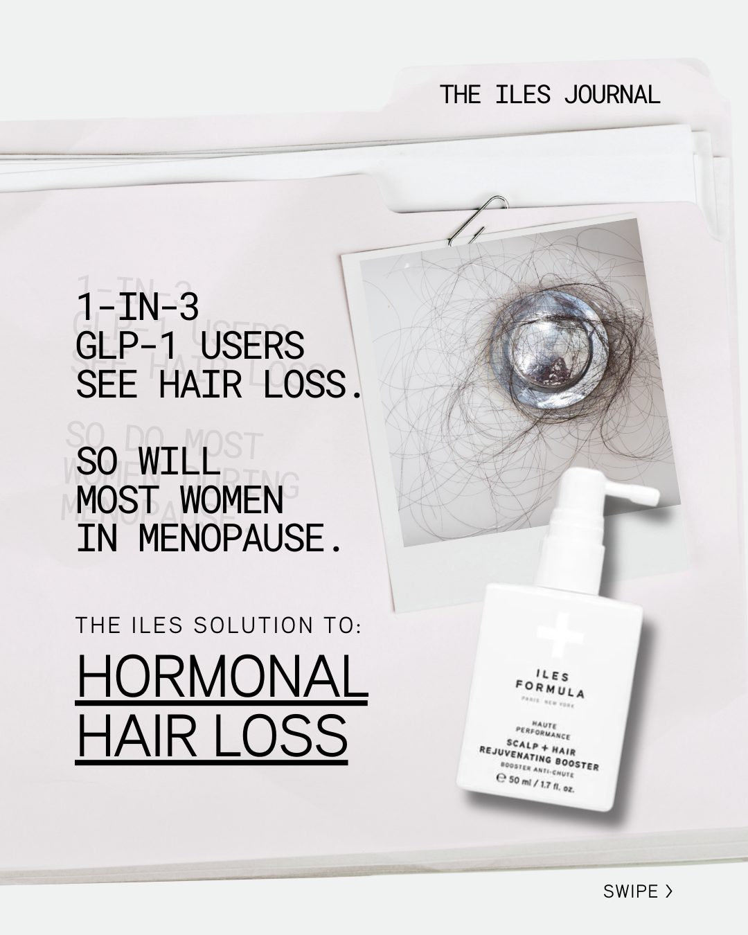 ILES FORMULA Facebook ad: Link in Bio to read the latest Iles…