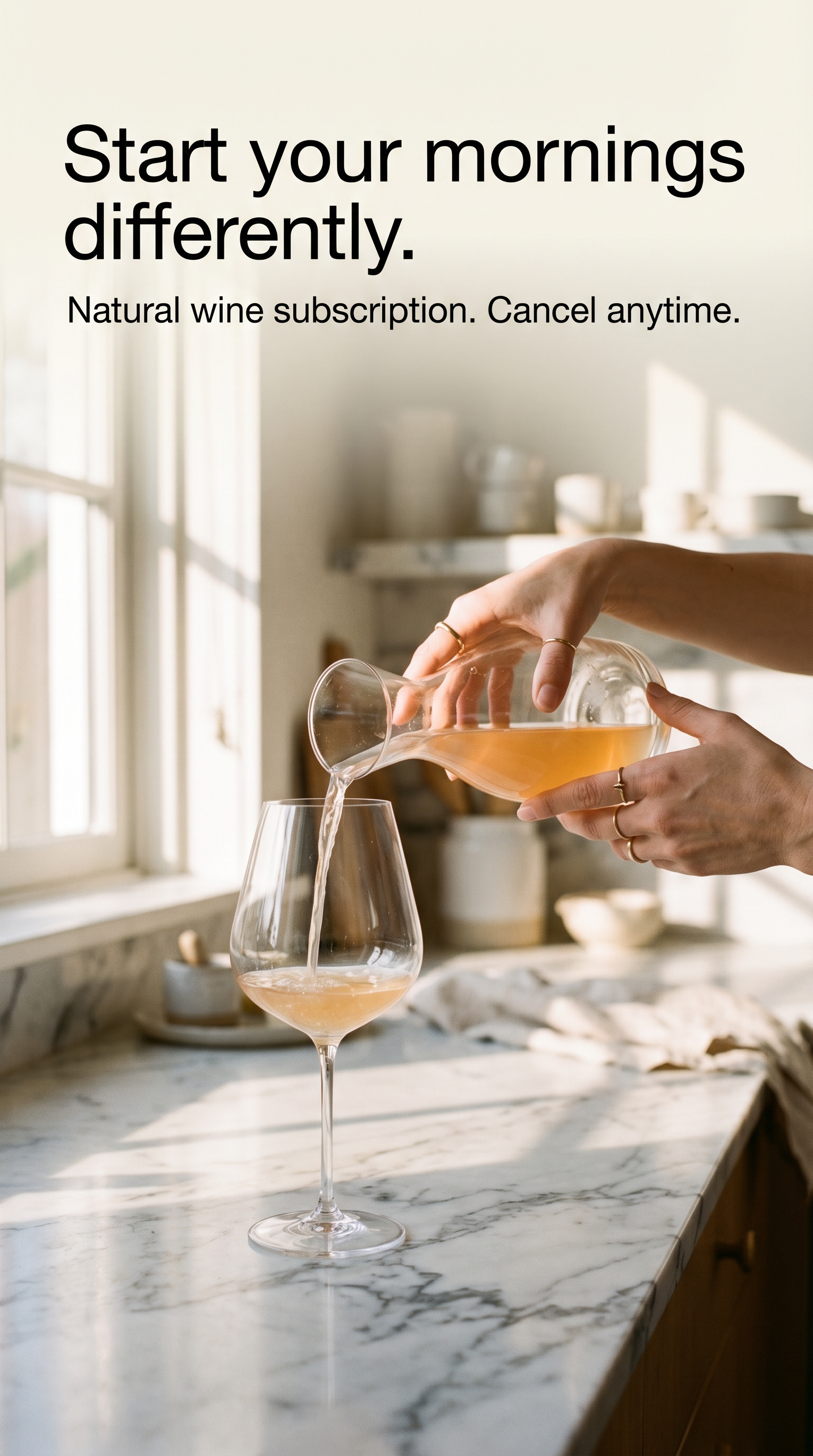 Ceremxny Facebook ad: Wine, Reimagined