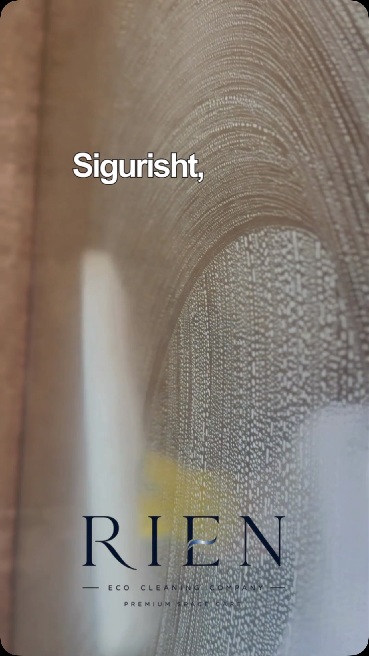 RIEN Eco Cleaning Facebook ad: Koha juaj ka vlerë