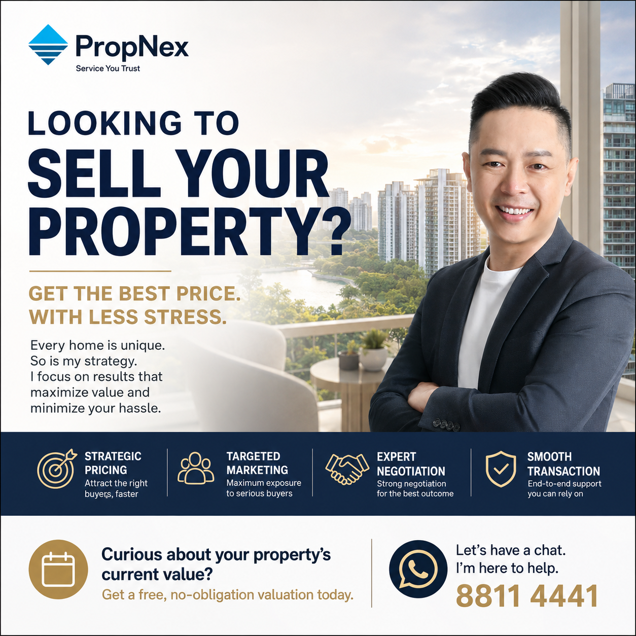 Homy 嘉园 Facebook ad: Why Some Homes Sell Faster