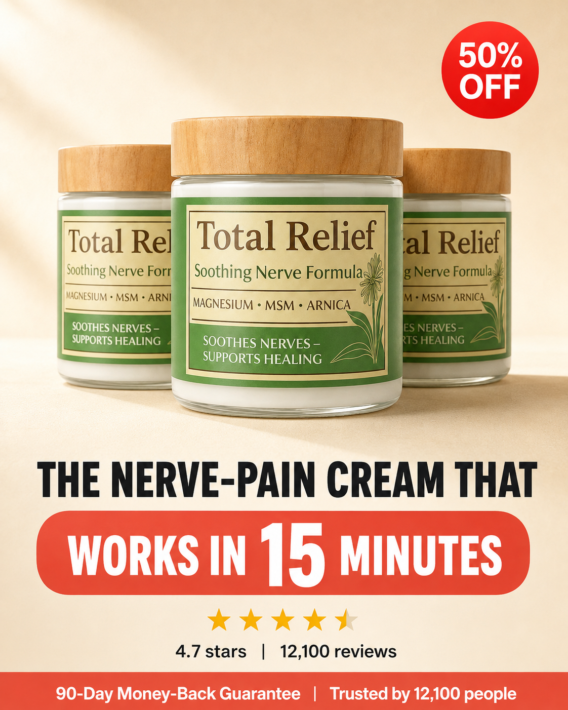 Nerve Pain Support Circle Facebook ad