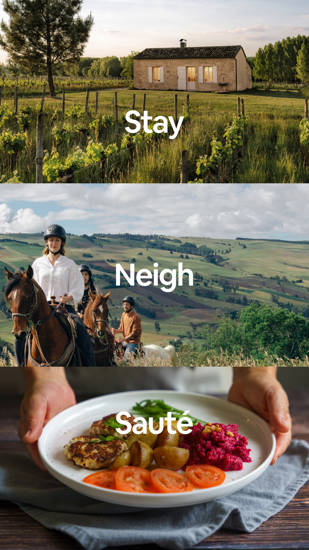 Airbnb Facebook ad: Your trip HQ